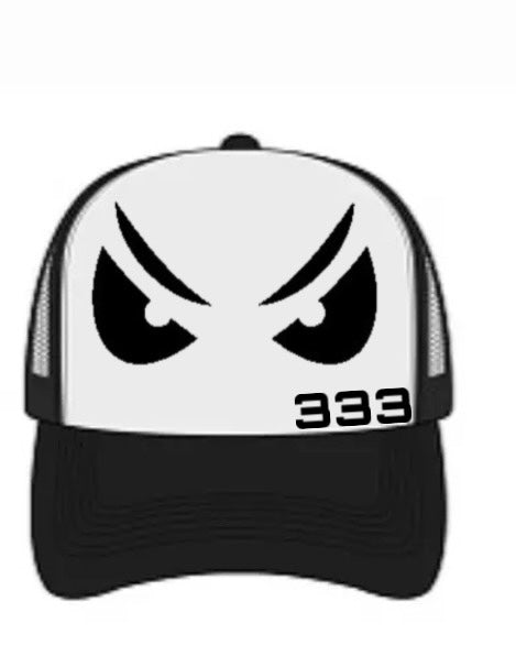 Black/white hat