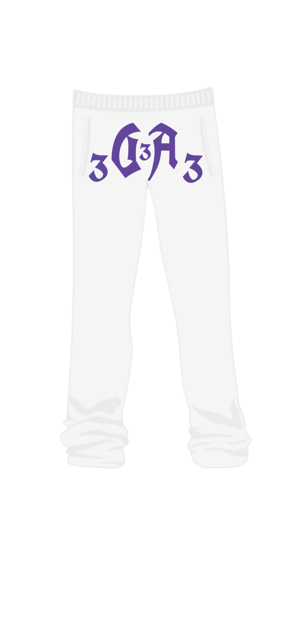 White/purple set